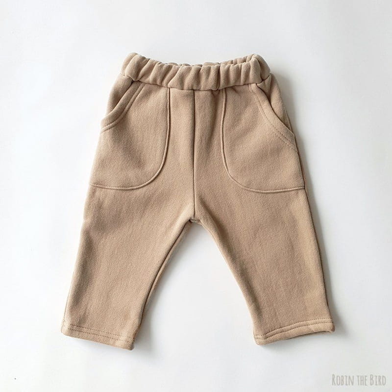 SAEROBIN - Korean Children Fashion - #Kfashion4kids - Fleece Pocket Baggy Pants