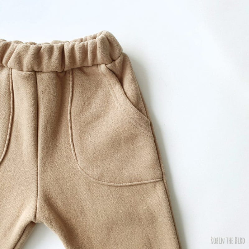 SAEROBIN - Korean Children Fashion - #Kfashion4kids - Fleece Pocket Baggy Pants - 3