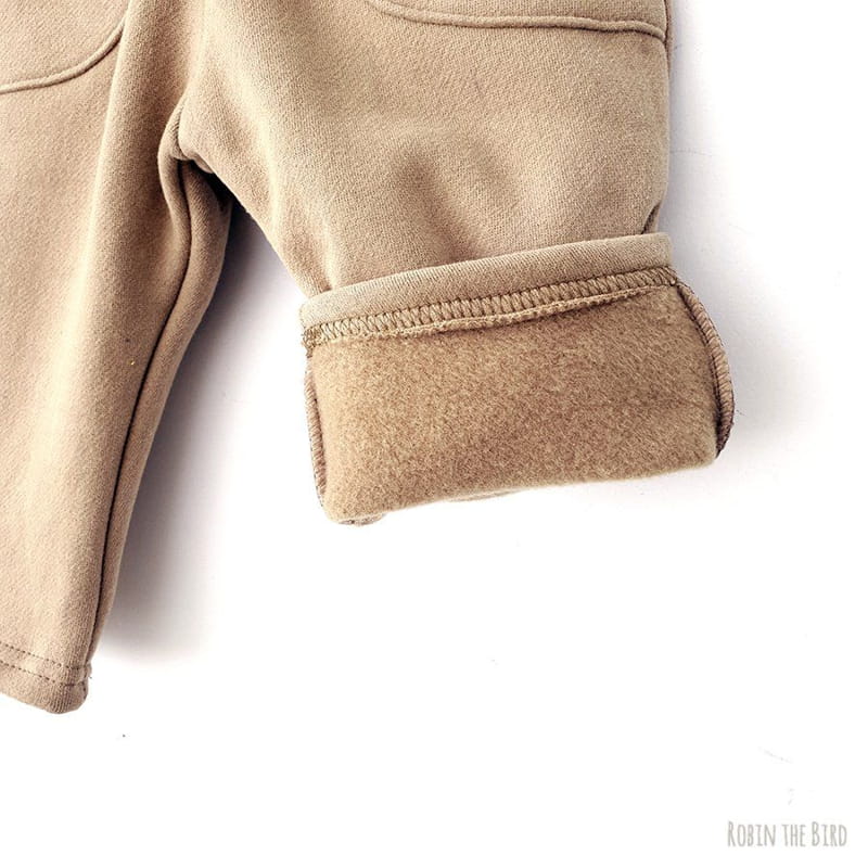 SAEROBIN - Korean Children Fashion - #Kfashion4kids - Fleece Pocket Baggy Pants - 4