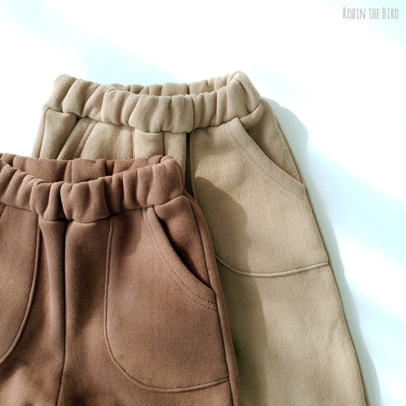 SAEROBIN - Korean Children Fashion - #Kfashion4kids - Fleece Pocket Baggy Pants - 5