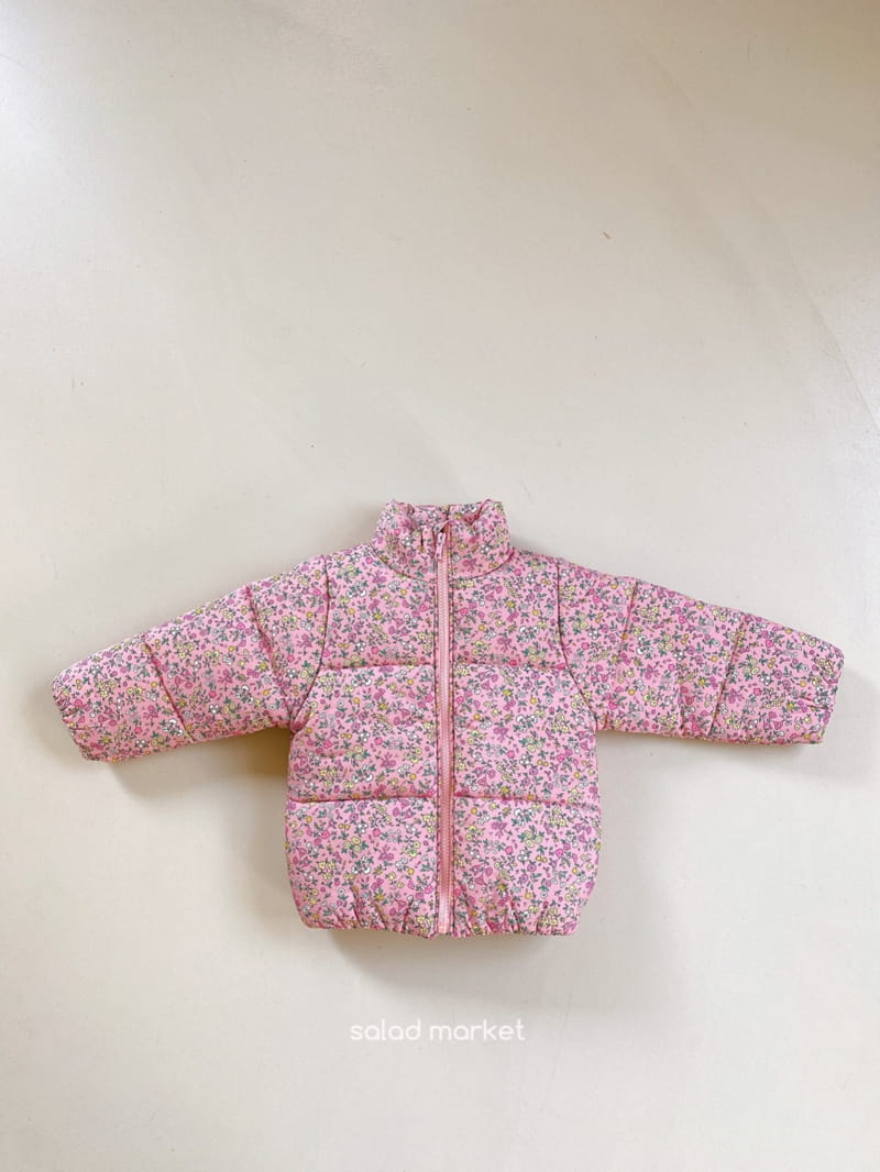 SALAD MARKET - Korean Children Fashion - #Kfashion4kids - Daisy Padding Jacket - 6