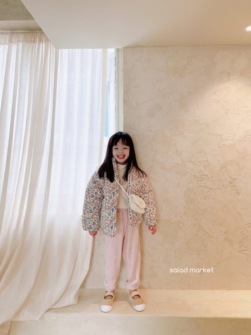 SALAD MARKET - Korean Children Fashion - #Kfashion4kids - Daisy Padding Jacket - 7