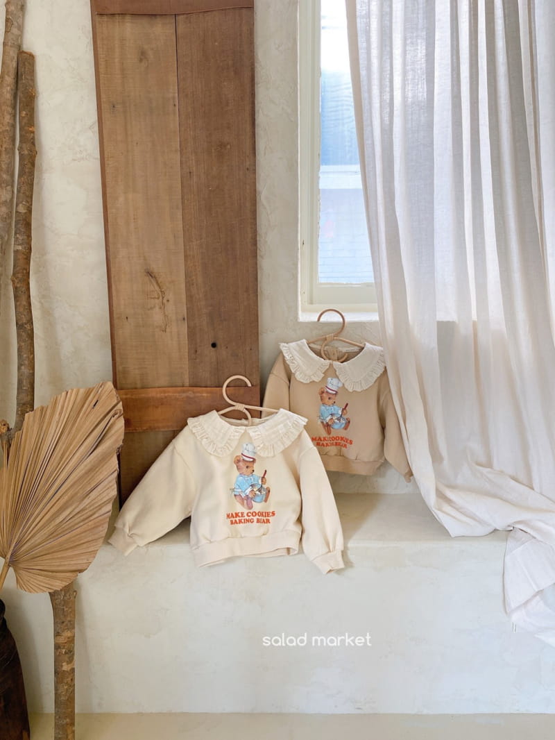 SALAD MARKET - Korean Children Fashion - #Kfashion4kids - Nana Frill Sweatshirt