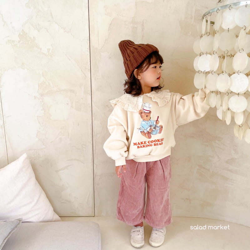 SALAD MARKET - Korean Children Fashion - #Kfashion4kids - Nana Frill Sweatshirt - 11