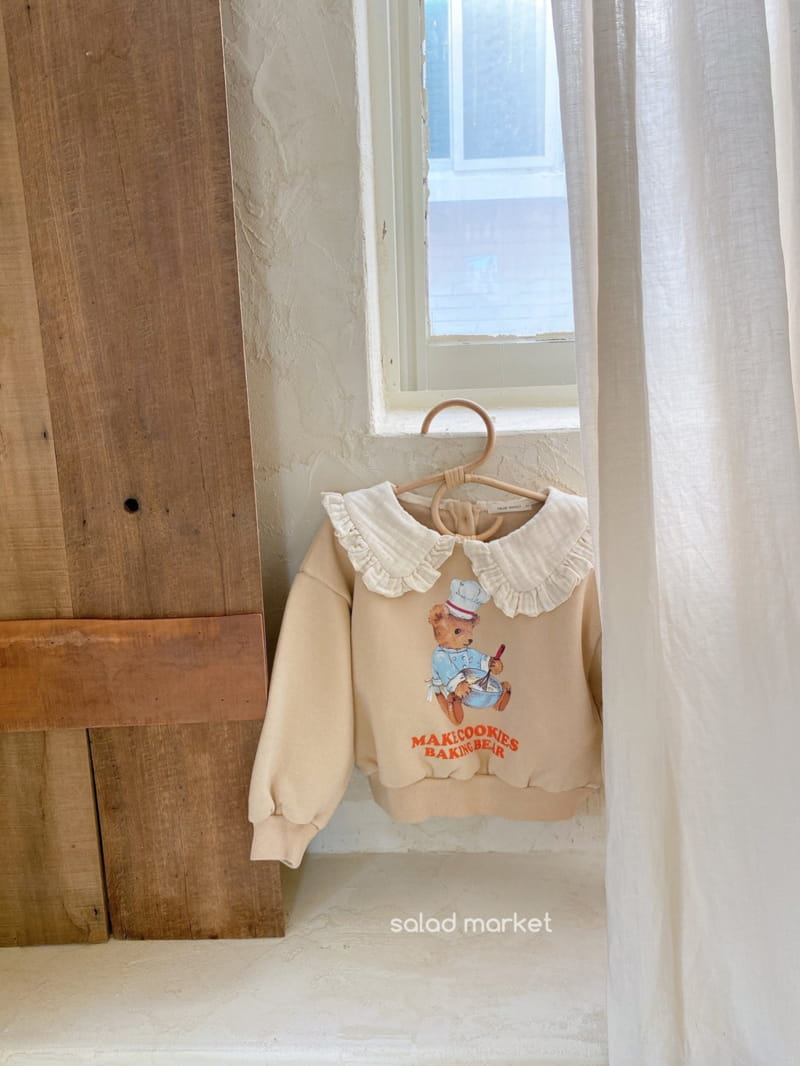 SALAD MARKET - Korean Children Fashion - #Kfashion4kids - Nana Frill Sweatshirt - 2