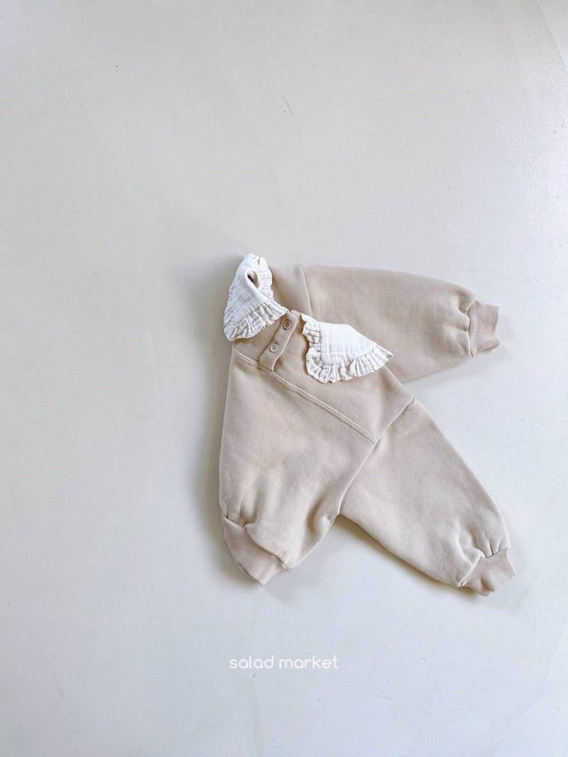 SALAD MARKET - Korean Children Fashion - #Kfashion4kids - Nana Frill Sweatshirt - 4