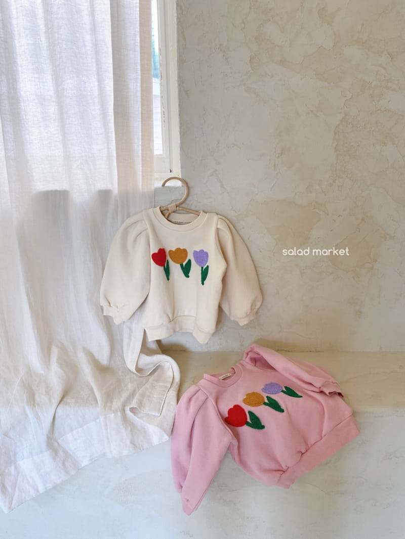 SALAD MARKET - Korean Children Fashion - #Kfashion4kids - Tulip Sweatshirt - 2