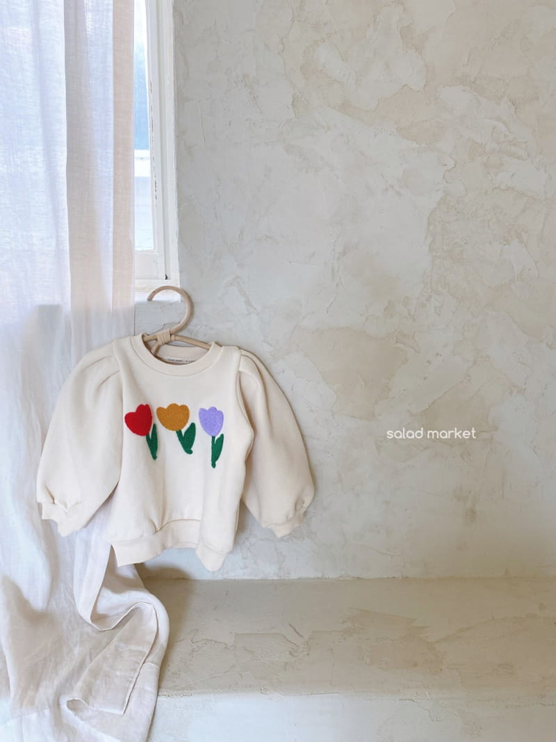 SALAD MARKET - Korean Children Fashion - #Kfashion4kids - Tulip Sweatshirt - 3