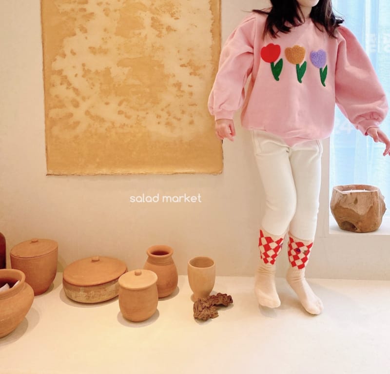 SALAD MARKET - Korean Children Fashion - #Kfashion4kids - Tulip Sweatshirt - 6