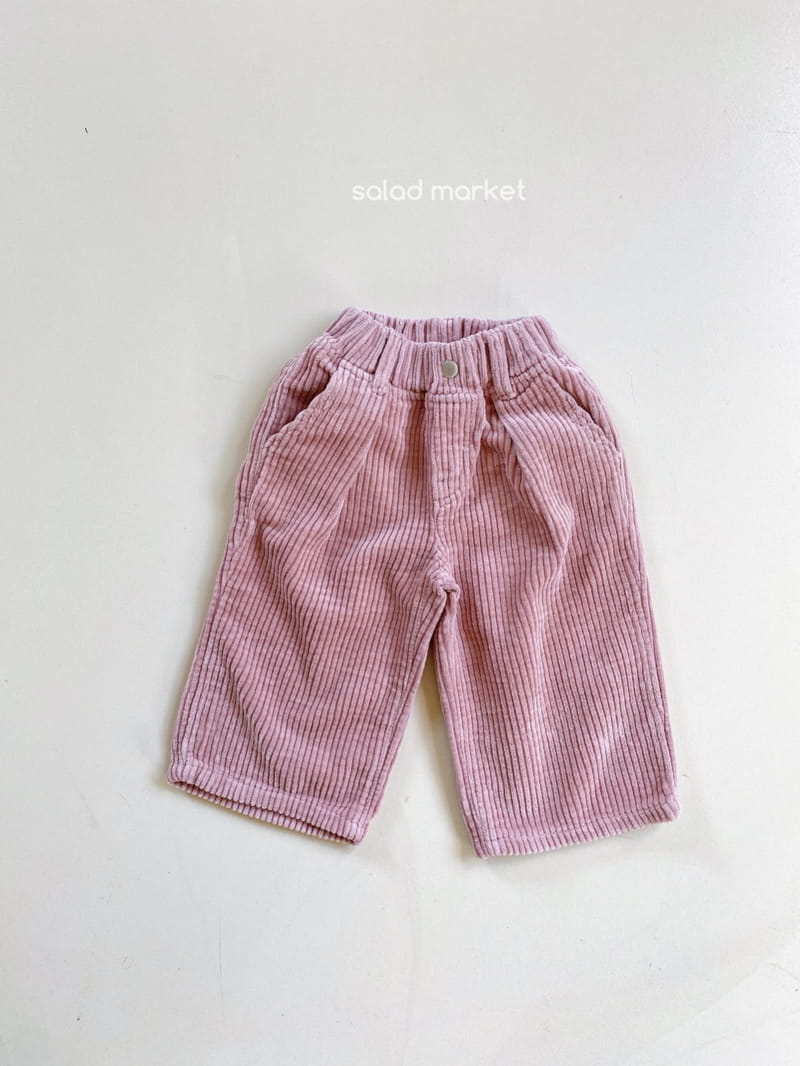 SALAD MARKET - Korean Children Fashion - #Kfashion4kids - Butter Rib Pants - 5