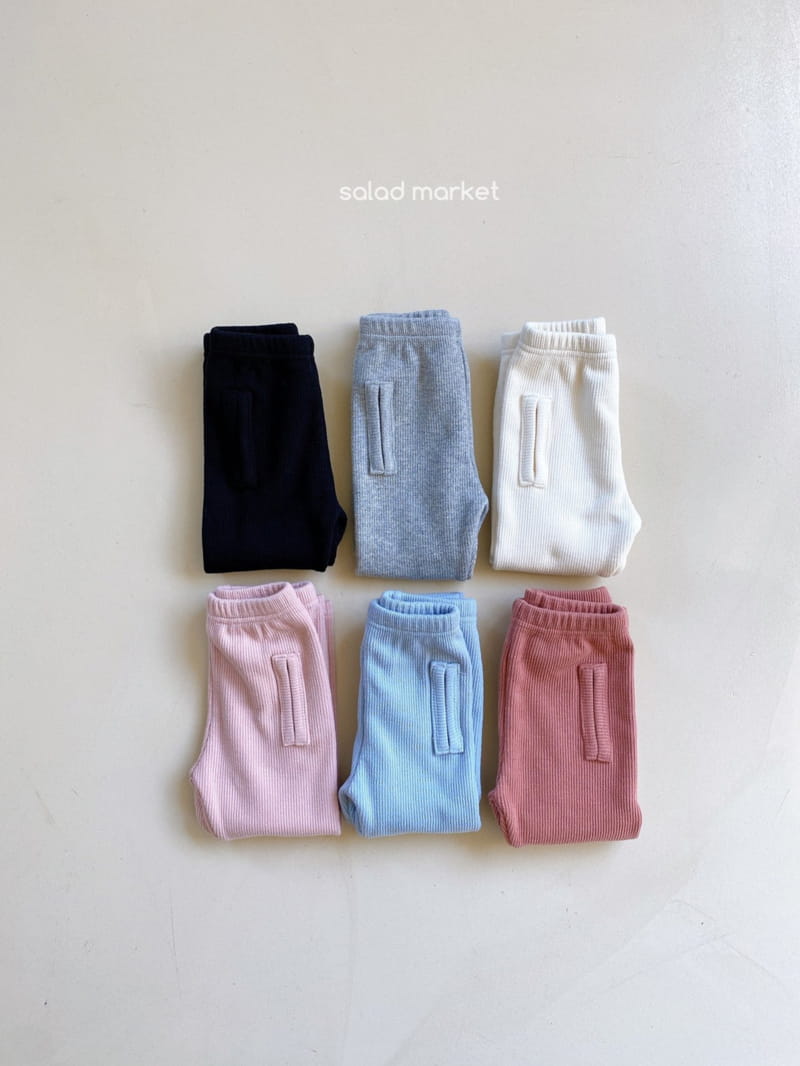 SALAD MARKET - Korean Children Fashion - #Kfashion4kids - Pocket Leggings