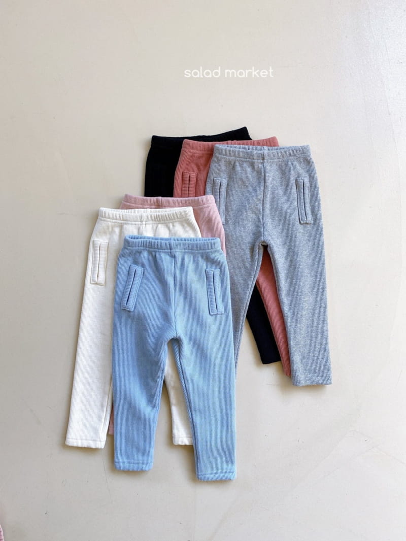 SALAD MARKET - Korean Children Fashion - #Kfashion4kids - Pocket Leggings - 2