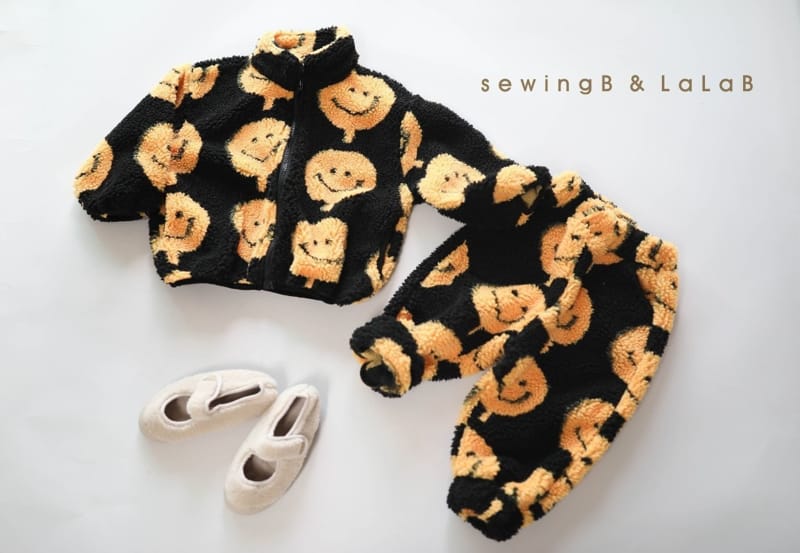 SEWING-B - Korean Children Fashion - #Kfashion4kids - Smile Ppogli Zip-up 