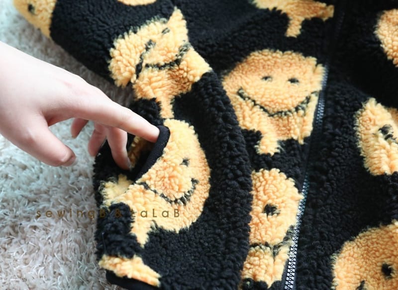 SEWING-B - Korean Children Fashion - #Kfashion4kids - Smile Ppogli Zip-up  - 7
