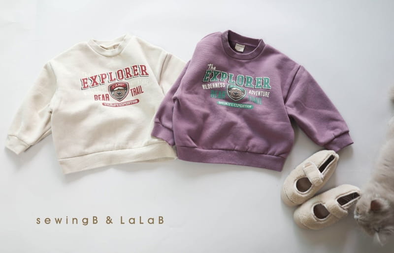 Camping Bear Sweatshirt Kkami