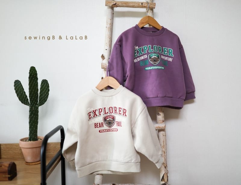 SEWING-B - Korean Children Fashion - #Kfashion4kids - Camping Bear Sweatshirt - 3