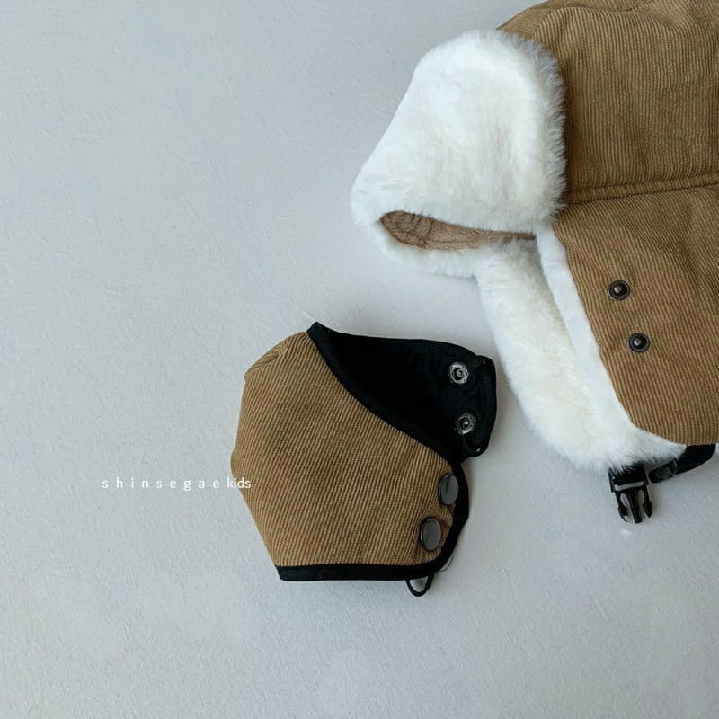 SHINSEAGE KIDS - Korean Children Fashion - #Kfashion4kids - Rib Mask Warm Hat - 4