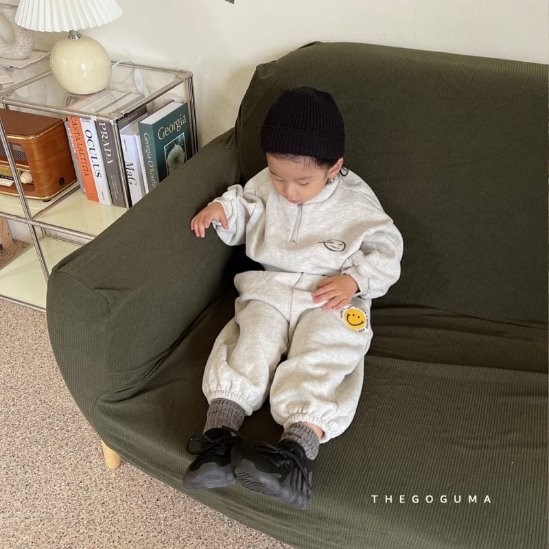 SHINSEAGE KIDS - Korean Children Fashion - #Kfashion4kids - Smile Jogger Pants - 10