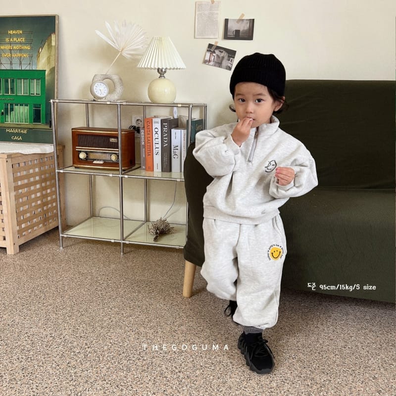 SHINSEAGE KIDS - Korean Children Fashion - #Kfashion4kids - Smile Jogger Pants - 8