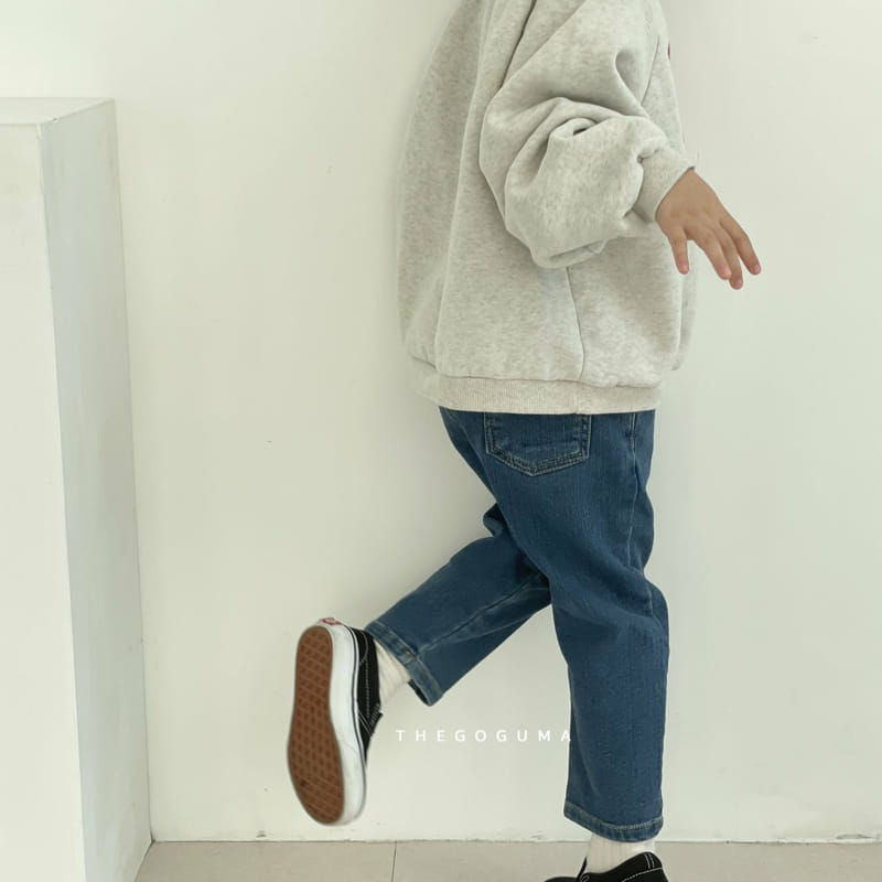 SHINSEAGE KIDS - Korean Children Fashion - #Kfashion4kids - Damage Fleece Jeans - 10