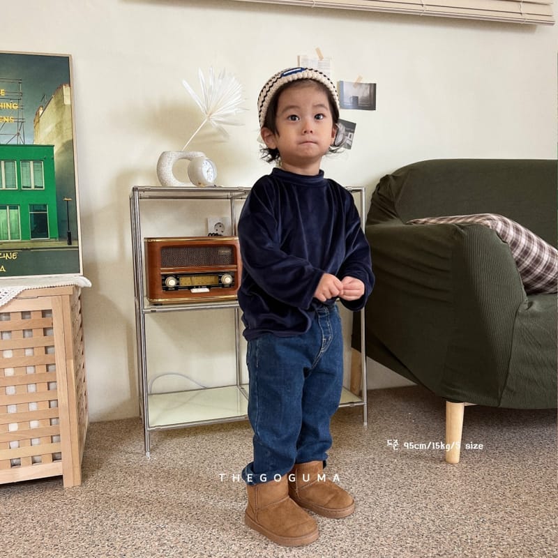 SHINSEAGE KIDS - Korean Children Fashion - #Kfashion4kids - Damage Fleece Jeans - 4