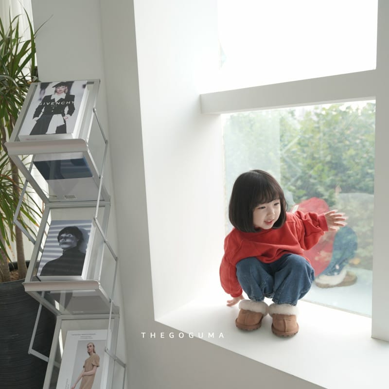 SHINSEAGE KIDS - Korean Children Fashion - #Kfashion4kids - Dart Fleece Jeans - 6