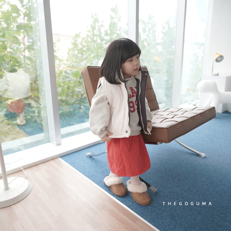 SHINSEAGE KIDS - Korean Children Fashion - #Kfashion4kids - Check Bonding Skirt - 2