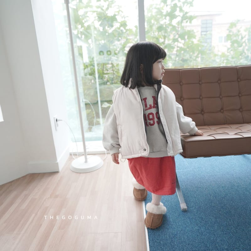 SHINSEAGE KIDS - Korean Children Fashion - #Kfashion4kids - Check Bonding Skirt - 5