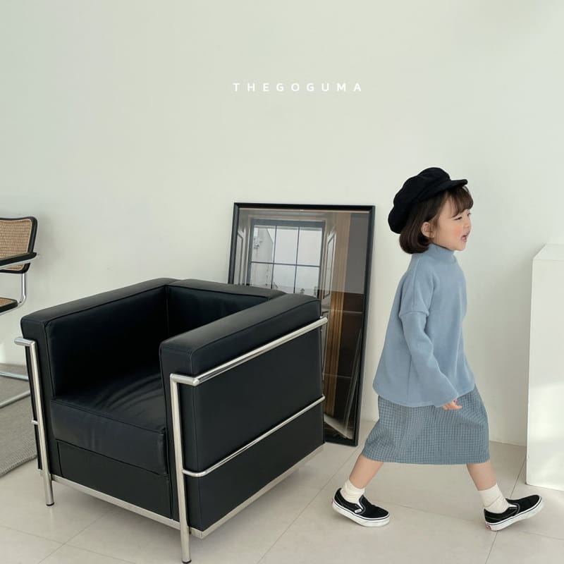 SHINSEAGE KIDS - Korean Children Fashion - #Kfashion4kids - Check Bonding Skirt - 7