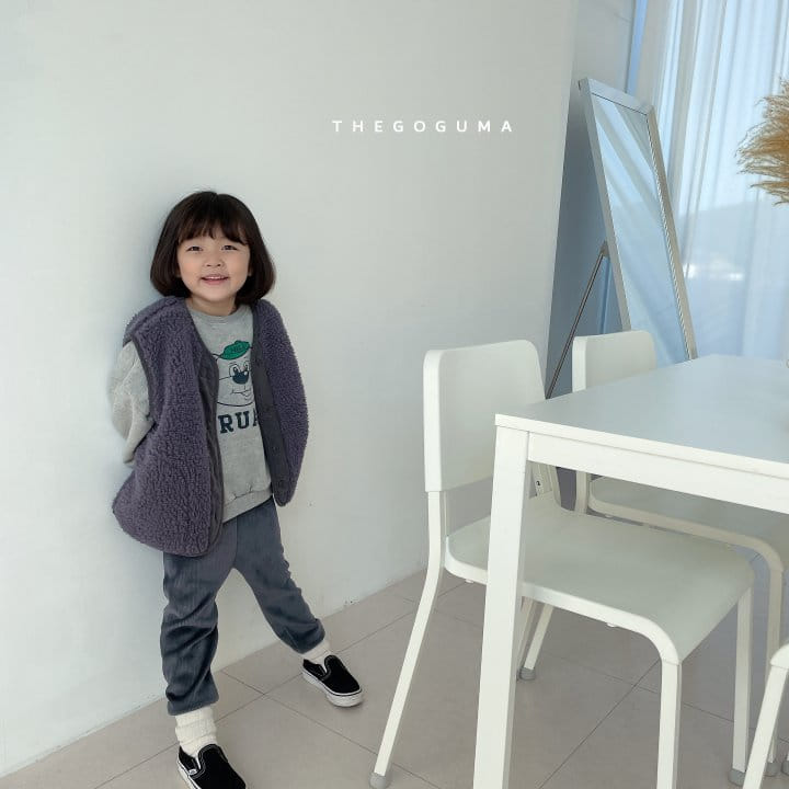 SHINSEAGE KIDS - Korean Children Fashion - #Kfashion4kids - Joy Rib Bonding Pants - 6