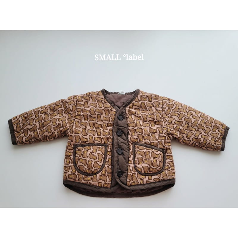 SMALL LABEL - Korean Children Fashion - #Kfashion4kids - Petti Bear Jacket - 6