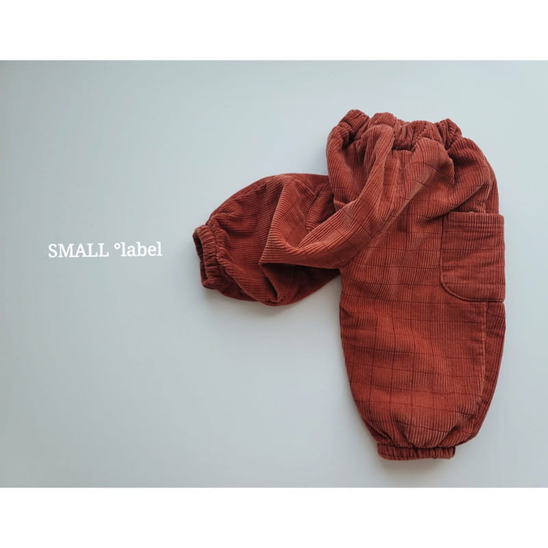 SMALL LABEL - Korean Children Fashion - #Kfashion4kids - Rib Check Pants - 10