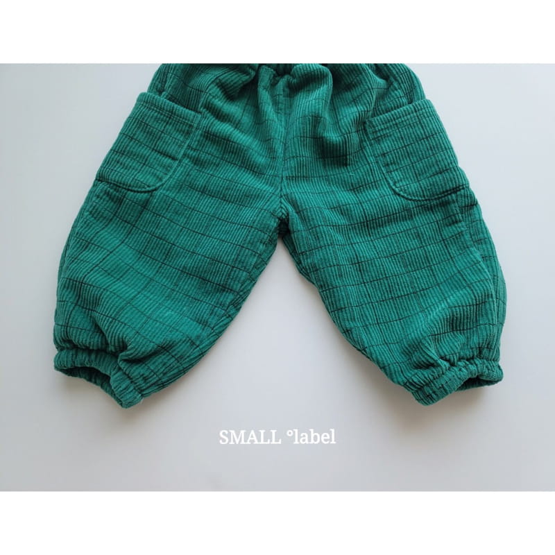 SMALL LABEL - Korean Children Fashion - #Kfashion4kids - Rib Check Pants - 3