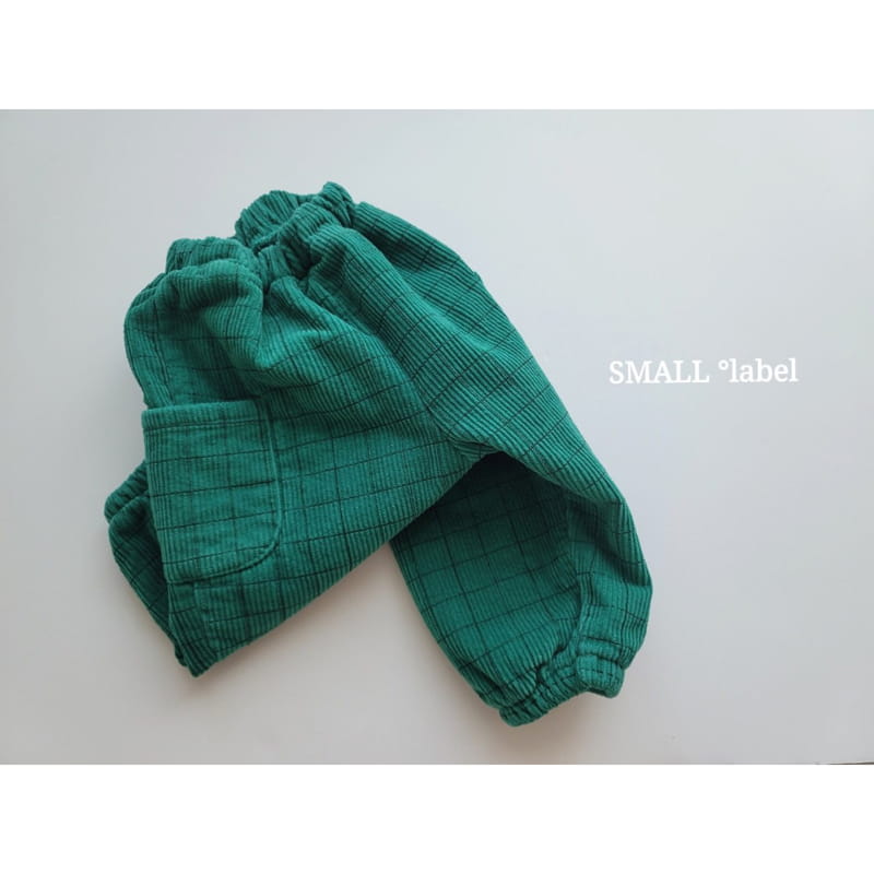SMALL LABEL - Korean Children Fashion - #Kfashion4kids - Rib Check Pants - 6