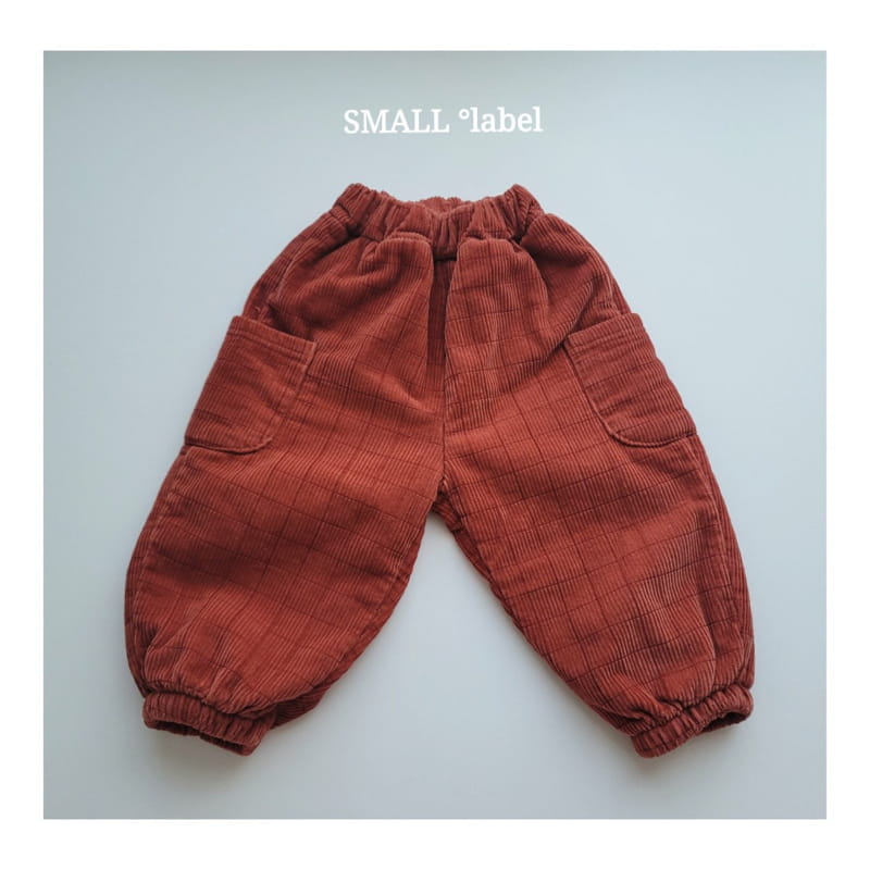SMALL LABEL - Korean Children Fashion - #Kfashion4kids - Rib Check Pants - 7
