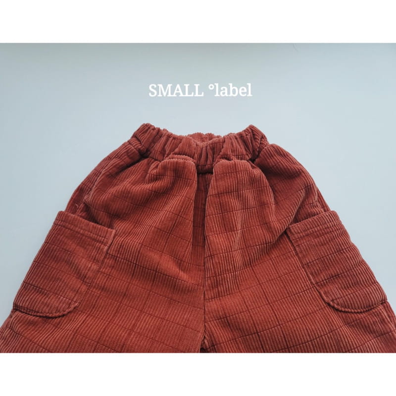 SMALL LABEL - Korean Children Fashion - #Kfashion4kids - Rib Check Pants - 8