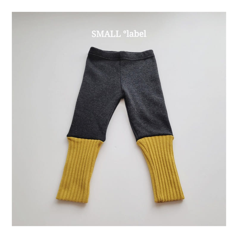 SMALL LABEL - Korean Children Fashion - #Kfashion4kids - Mint Two Tone Warmer Leggings - 3