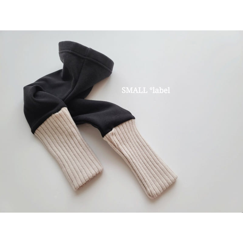 SMALL LABEL - Korean Children Fashion - #Kfashion4kids - Mint Two Tone Warmer Leggings - 4