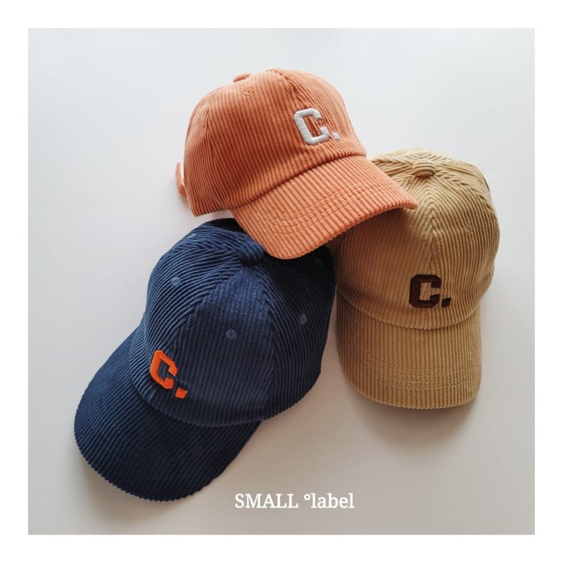 SMALL LABEL - Korean Children Fashion - #Kfashion4kids - Corduroy C Cap