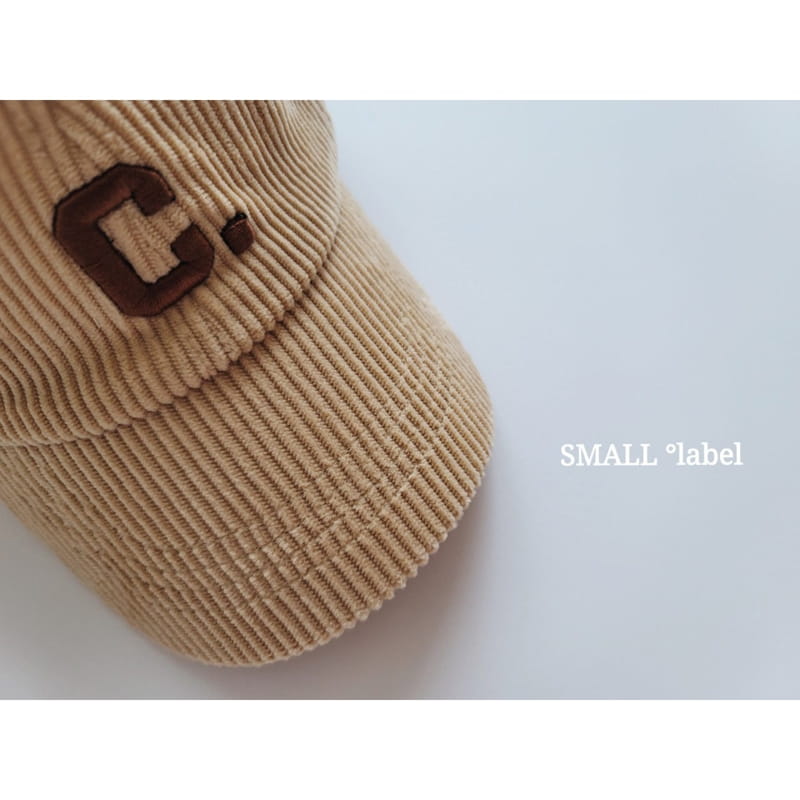 SMALL LABEL - Korean Children Fashion - #Kfashion4kids - Corduroy C Cap - 9