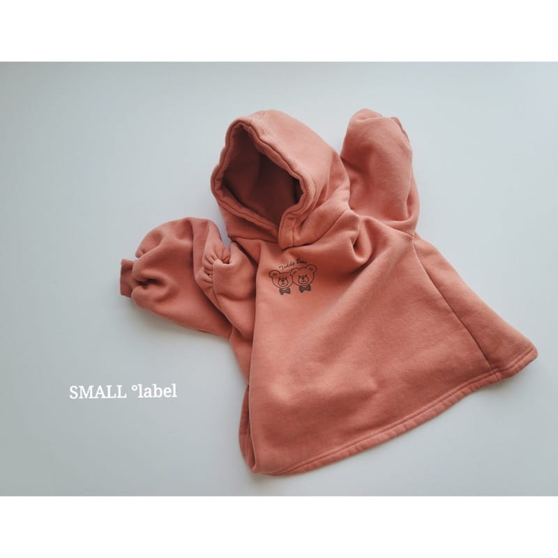 SMALL LABEL - Korean Children Fashion - #Kfashion4kids - Teddu Hoody One-piece - 2