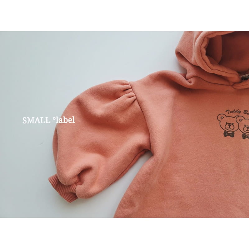 SMALL LABEL - Korean Children Fashion - #Kfashion4kids - Teddu Hoody One-piece - 3