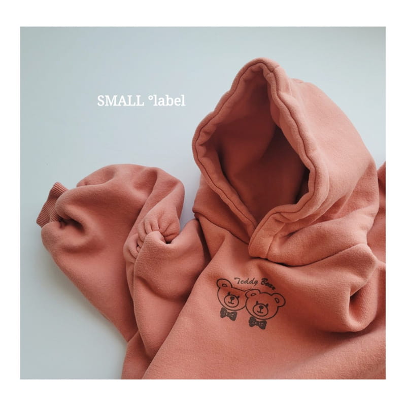 SMALL LABEL - Korean Children Fashion - #Kfashion4kids - Teddu Hoody One-piece - 4