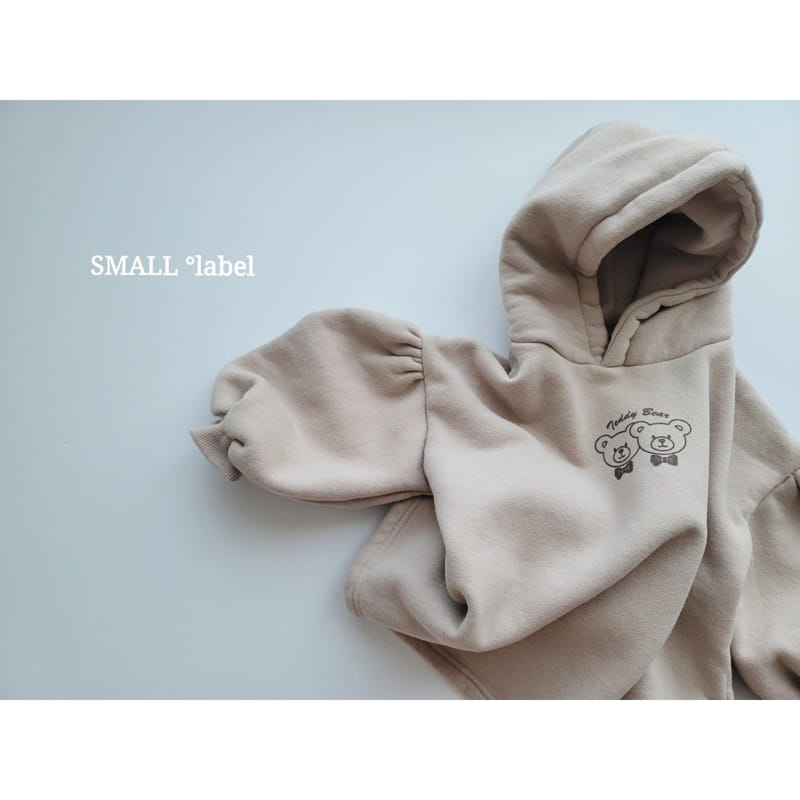 SMALL LABEL - Korean Children Fashion - #Kfashion4kids - Teddu Hoody One-piece - 6