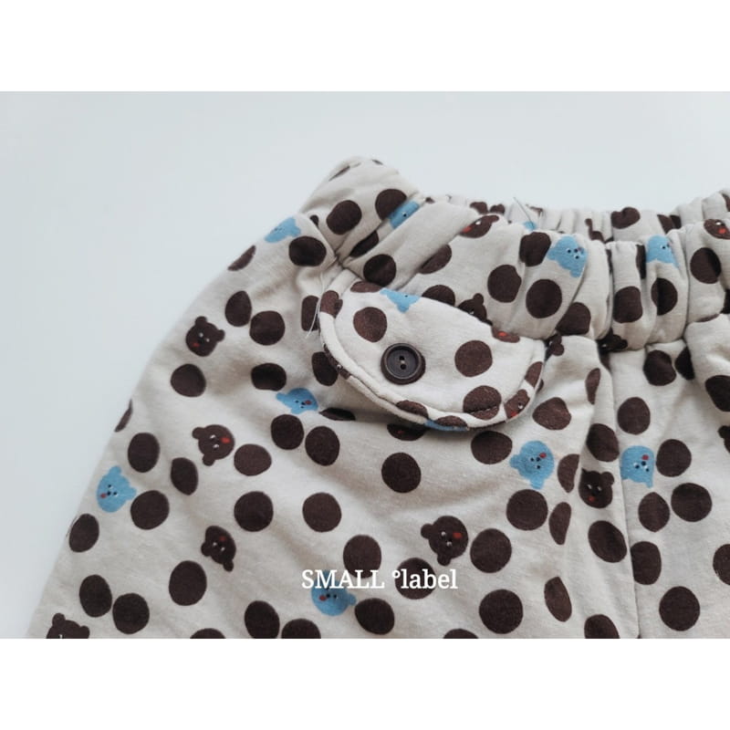 SMALL LABEL - Korean Children Fashion - #Kfashion4kids - Bear Padding Pants