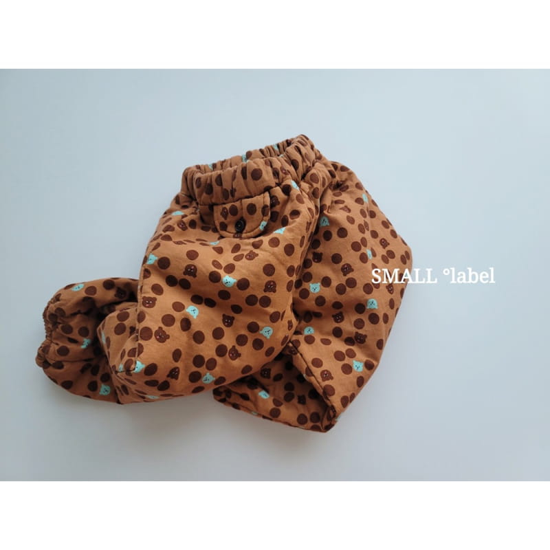 SMALL LABEL - Korean Children Fashion - #Kfashion4kids - Bear Padding Pants - 12
