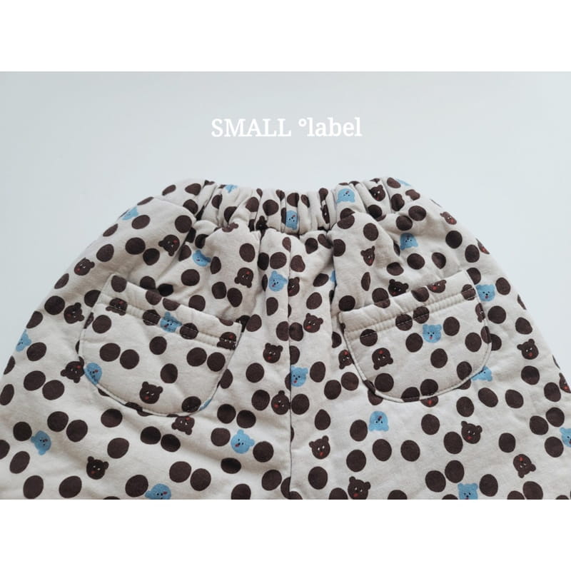 SMALL LABEL - Korean Children Fashion - #Kfashion4kids - Bear Padding Pants - 4
