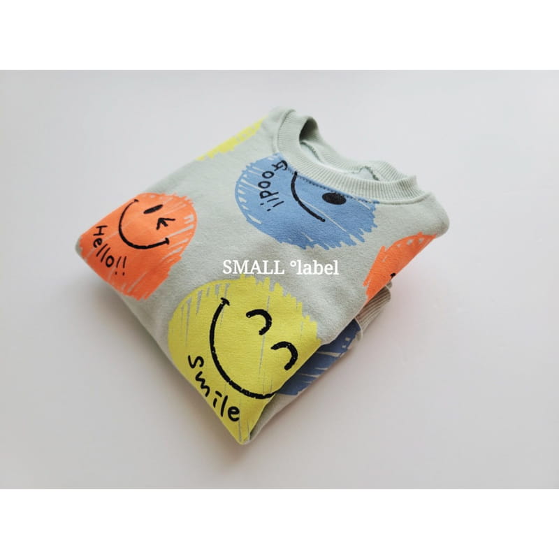 SMALL LABEL - Korean Children Fashion - #Kfashion4kids - Smile Sweatshirt - 12