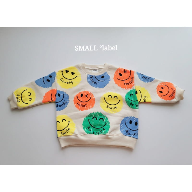 SMALL LABEL - Korean Children Fashion - #Kfashion4kids - Smile Sweatshirt - 5