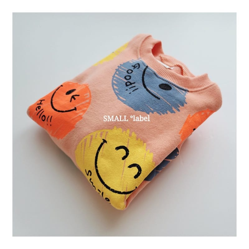 SMALL LABEL - Korean Children Fashion - #Kfashion4kids - Smile Sweatshirt - 6